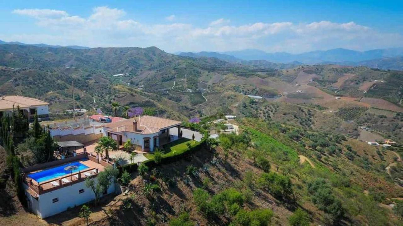 Casa Mirador Las Claras Con Piscina Privada Jardin Iznate Exterior photo
